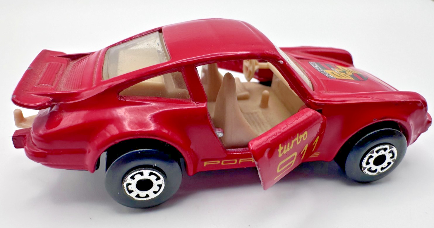 Matchbox Superfast 1978 Porsche Turbo 911 Lesney Shiny Red 2.75” Diecast P-911