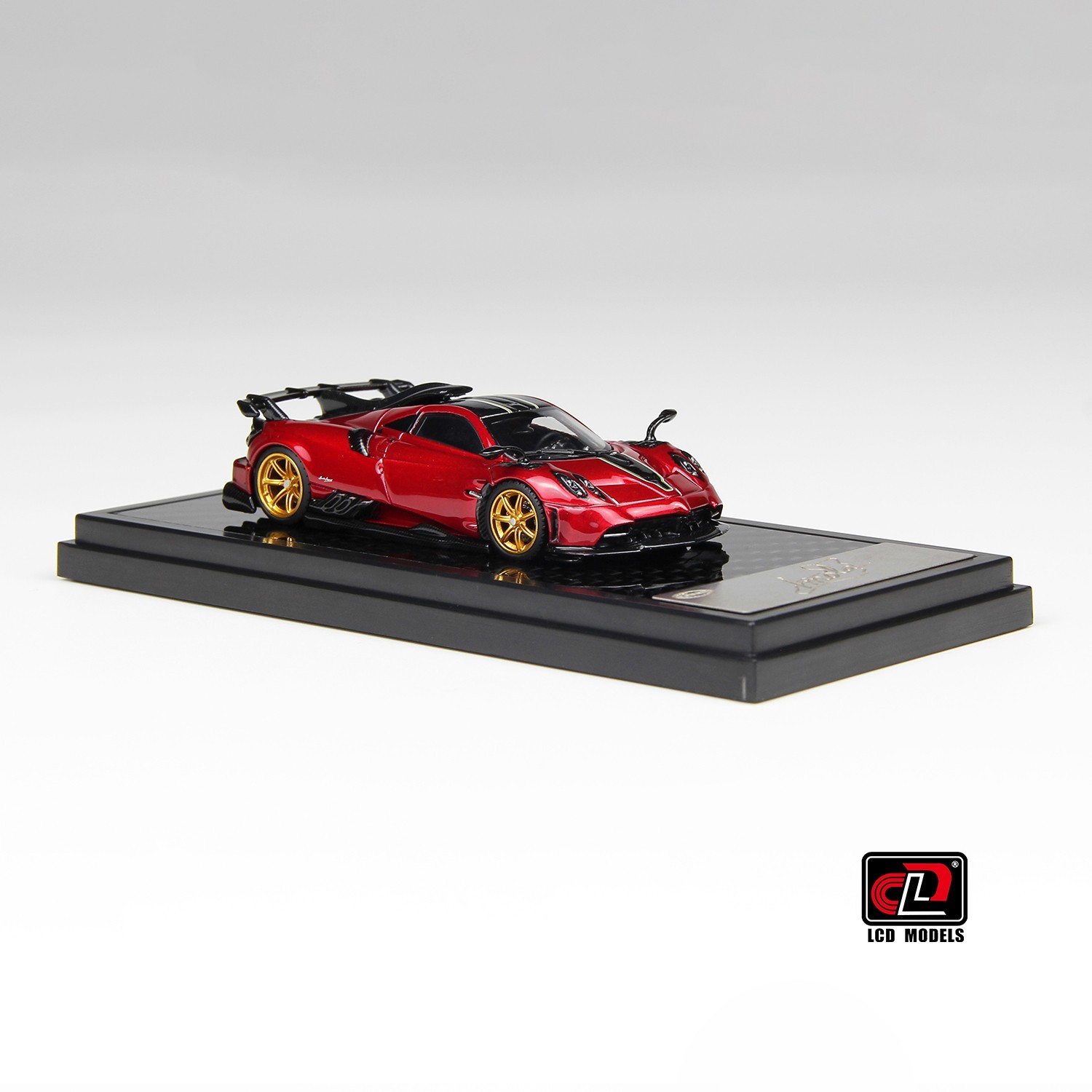 LCD Models 1:64 Pagani Imola Coupe Red – Diecast Model