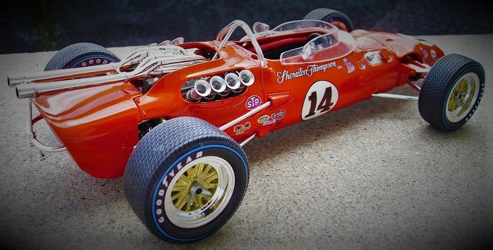 Race Car Formula 1 18Grand Prix Racing24Vintage Indy 12Custom Built Metal Model