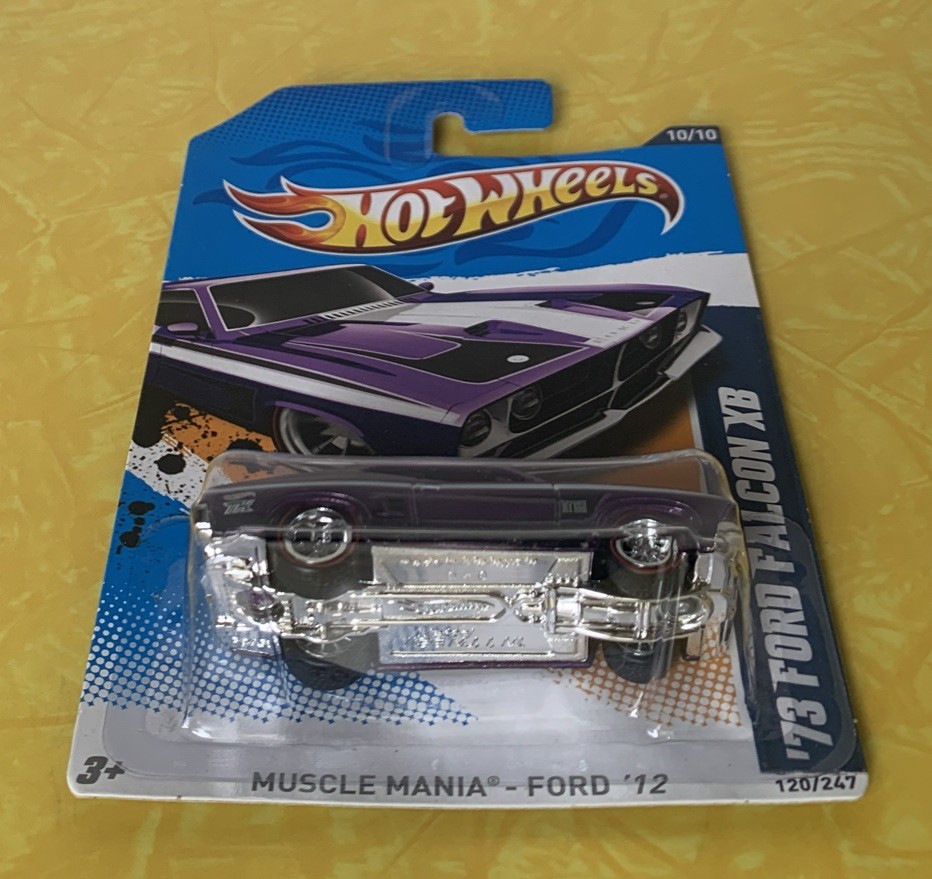 2012 Hot Wheels Super Treasure Hunt ’73 Ford Falcon XB w/ Protector