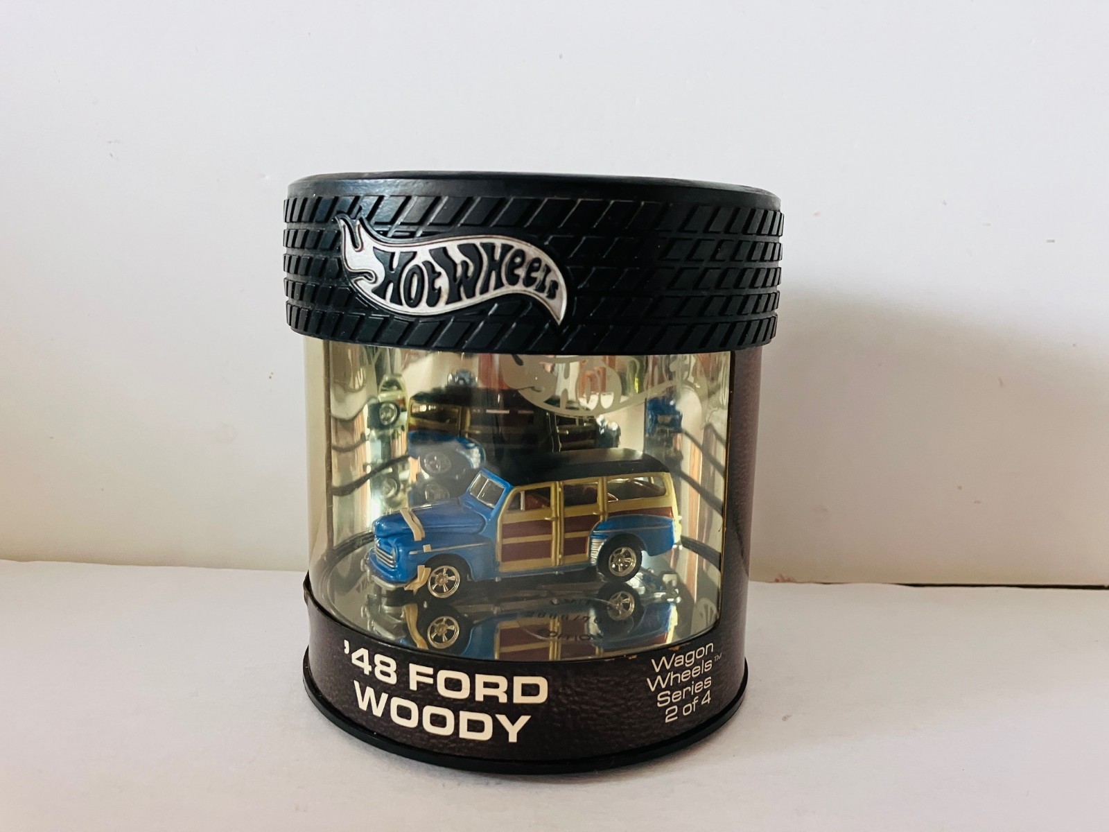 Hot Wheels Oil Can ’48 1948 Woody Wagon Wheels Series 2 of 4 1:64 Blue H2992