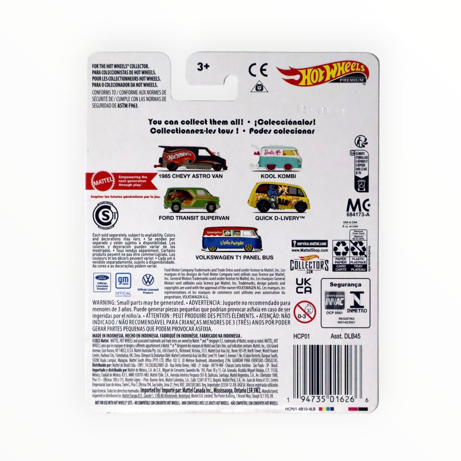 Hot Wheels Ford Transit Supervan – Masters of the Universe – 2022 Pop Culture A
