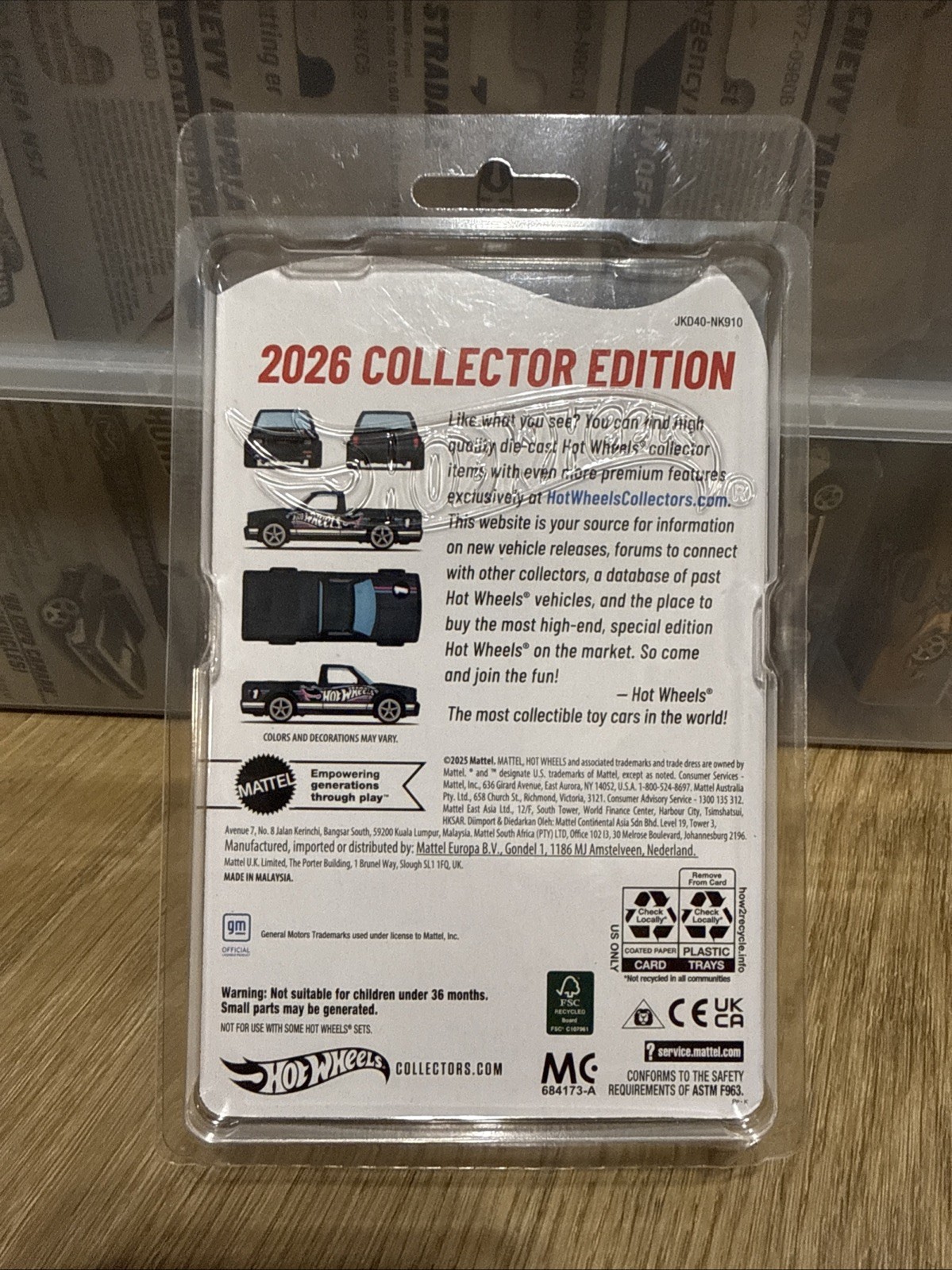 🔥 Hot Wheels 2026 Kroger Mail In Exclusive 1991 GMC Syclone Collector Edition🔥