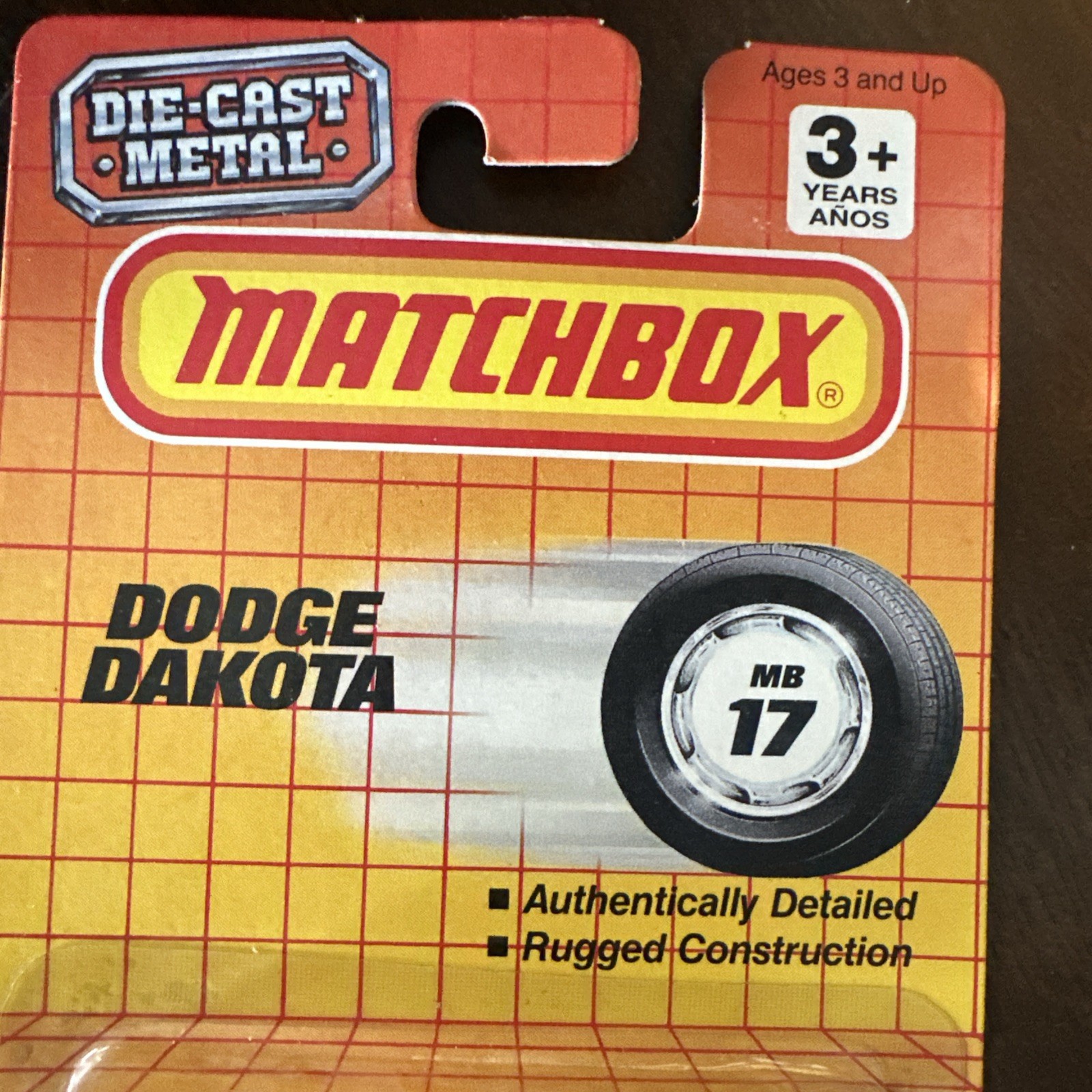 1990 Matchbox Dodge Dakota MB17 Fire Chief