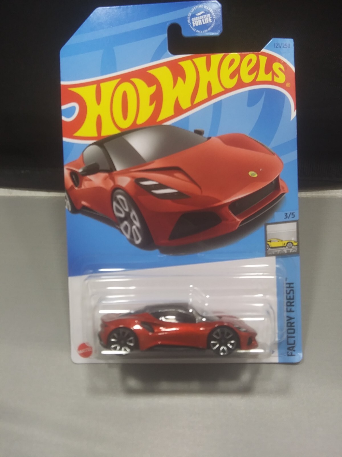 Hot Wheels Lotus Emira Factory Fresh Series #3/5 Red Diecast 1:64 Scale New