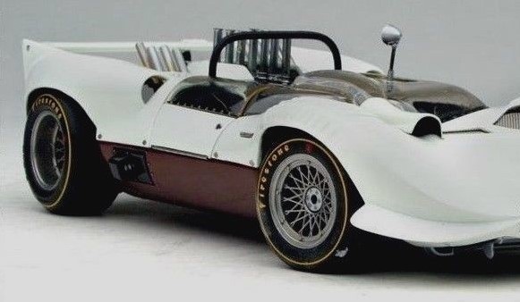 Classic Custom Built Metal Model Concept Hot Rod Race Sports Vintage Promo Car