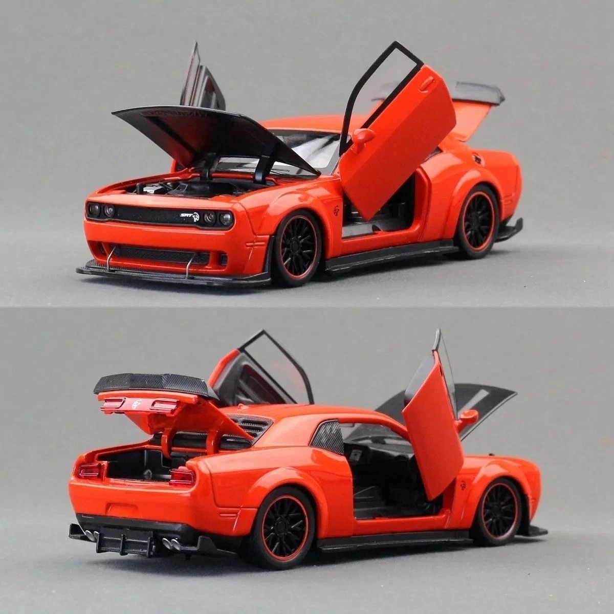 1:32 Ddg SRT Hellcat Redeye Diecast Car Alloy Model – Sound Light Toy Gift
