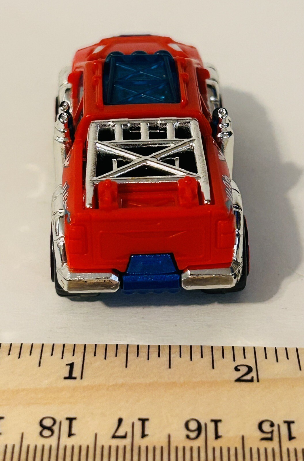 Zuru Red Metal Machines T-REX Attack Vehicle Car Truck 1:64 Scale Red Wheels