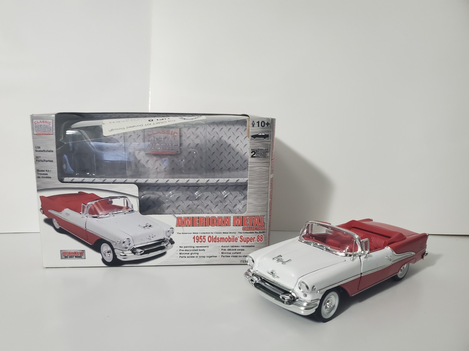 1-26 Metal Works Die Cast Metal 55 Oldsmobile Super 88 New Build Super Nice