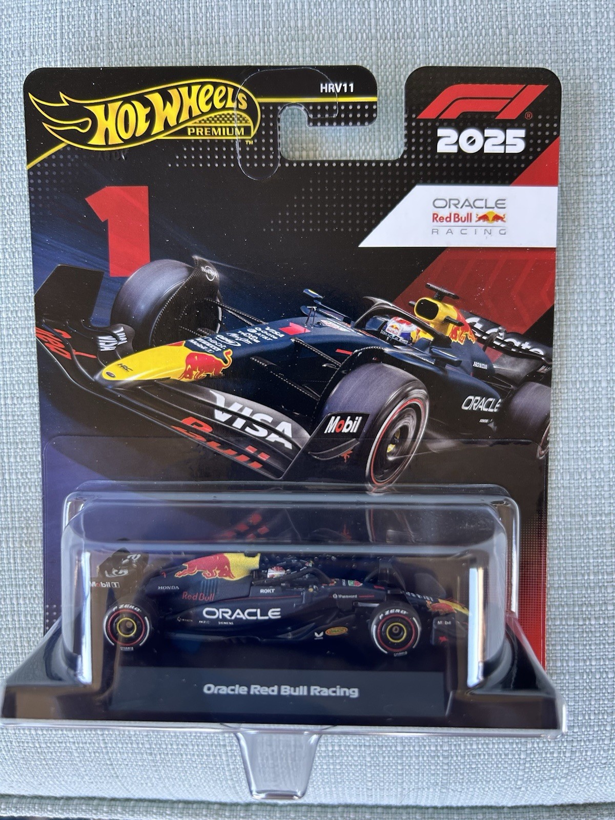 NEW! Max Verstappen #1 Oracle Red Bull * Hot Wheels Formula 1 * 2025 Racing