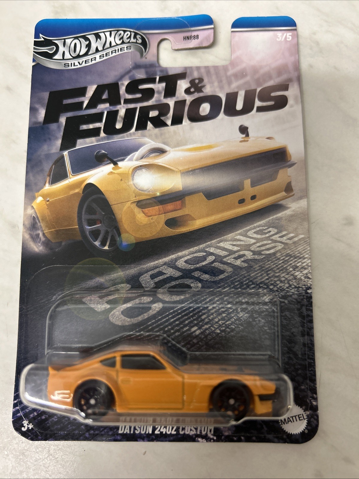 2025 Hot Wheels Silver Series Fast And Furious Racing Course Set Of 5 Cased ￼
