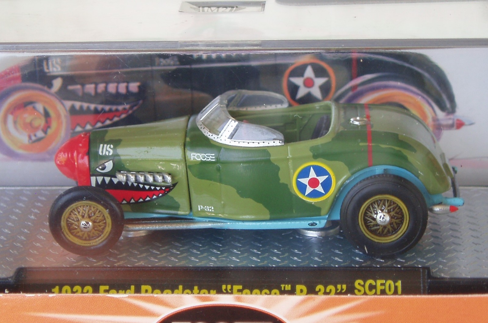 M2 Machines 1932 Ford Roadster Foose P-32 Car SCF01 # 32600 Special Edition