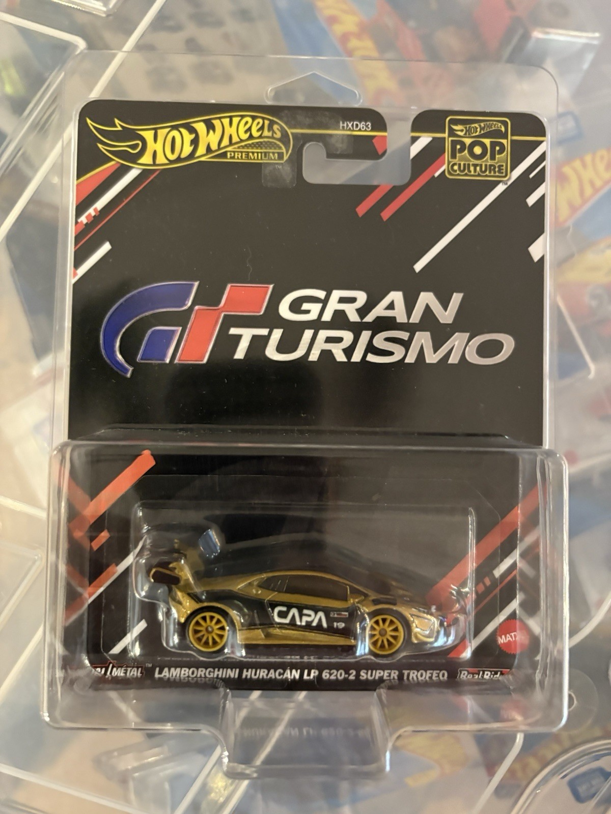 Hot Wheels Lamborghini Huracan LP620 Super Trofeo Gran Turismo HXD63-956L 1/64