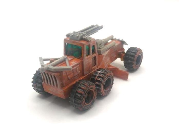Custom Mad Max Zombie War Wasteland Road Warrior Truck 1/64 Hot Wheels Vehicle