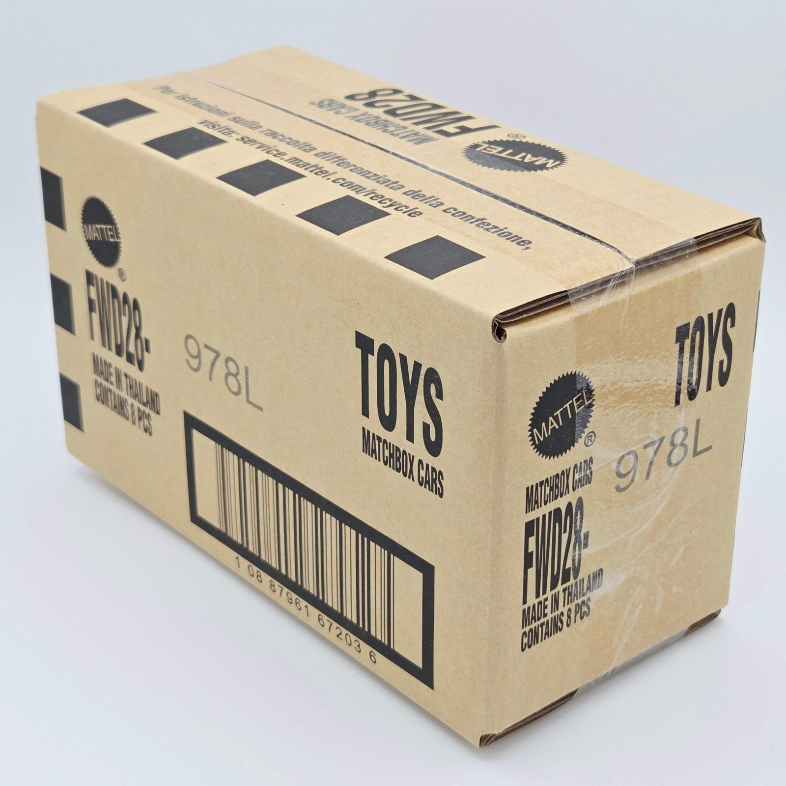 Matchbox – Factory Sealed Case – 2026 Moving Parts Case L Mix 3 (8 Vehicles)