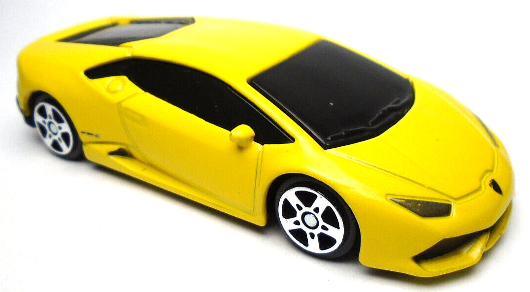 MAISTO LAMBORGHINI HURACAN LP 610-4 YELLOW 1:64 DIECAST 3″ CAR