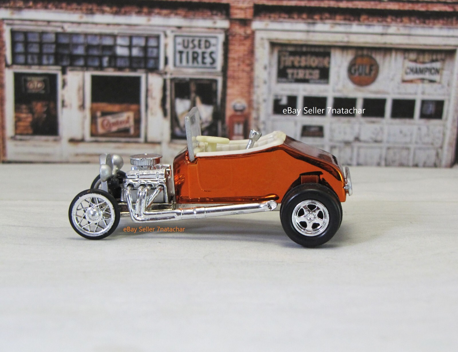 1927 27 Ford Model T Bucket Roadster V8 Street Hot Rod 1/64 Scale Limited Ed