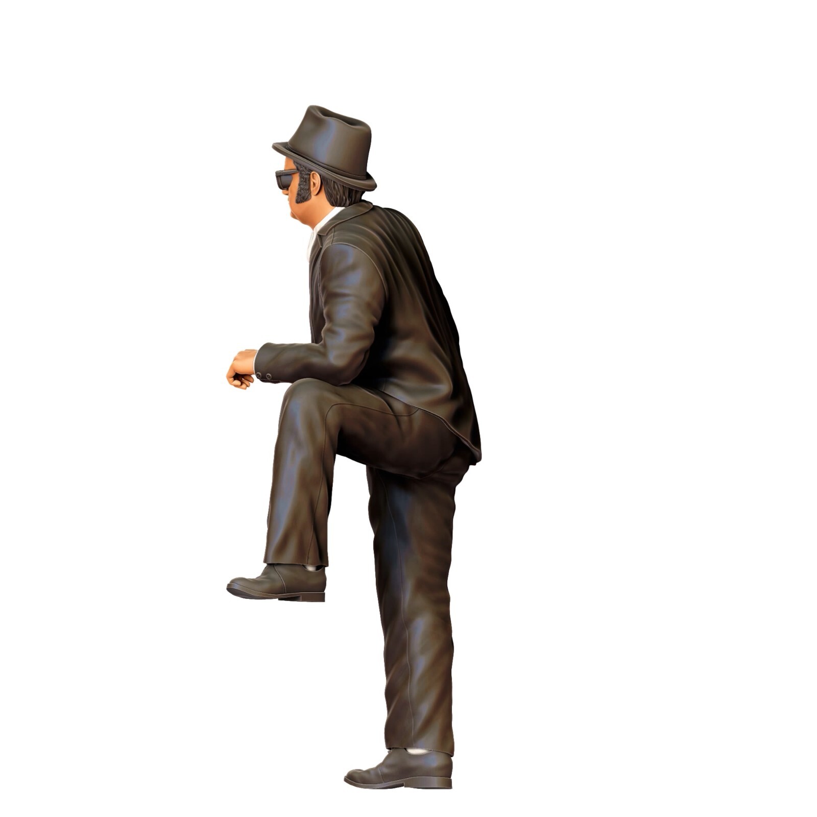 Blues Brothers Large Scale Resin 3d print Diorama Figures Unpainted Model