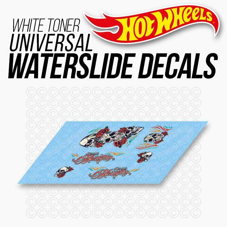 1/64 DIA DE LOS MUERTOS / HALLOWEEN SKULLS Universal WaterSlide Decal for Hot