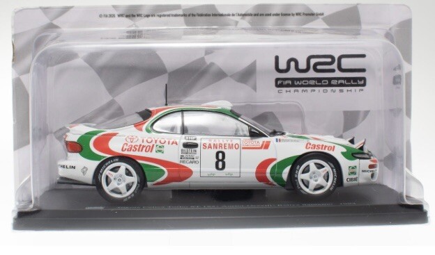 SPB 1/24 SCALE 1994 TOYOTA CELICA TURBO ST 185 AURIOL SANREMO DIECAST MODEL CAR