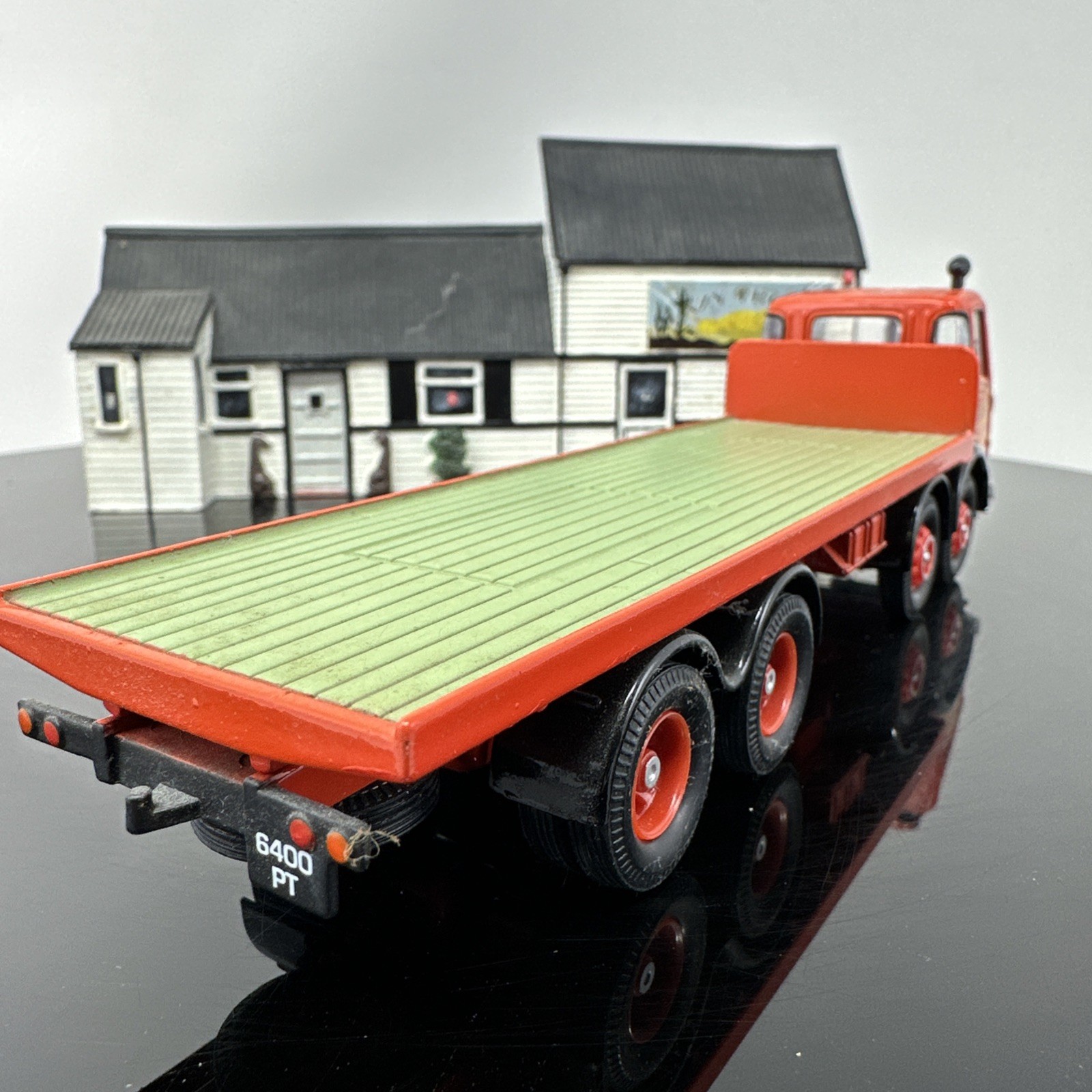 CORGI CC11501 -AEC MKV Mammoth Major Platform Lorry SIDDLE COOK -THE LAZY TROUT