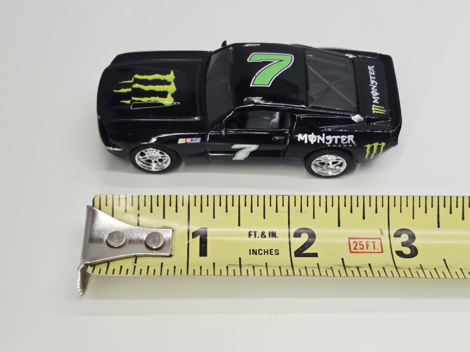 1 Badd Ride – 1967 Shelby GT-500 Monster Energy #7 – 1:64 Diecast – No Box