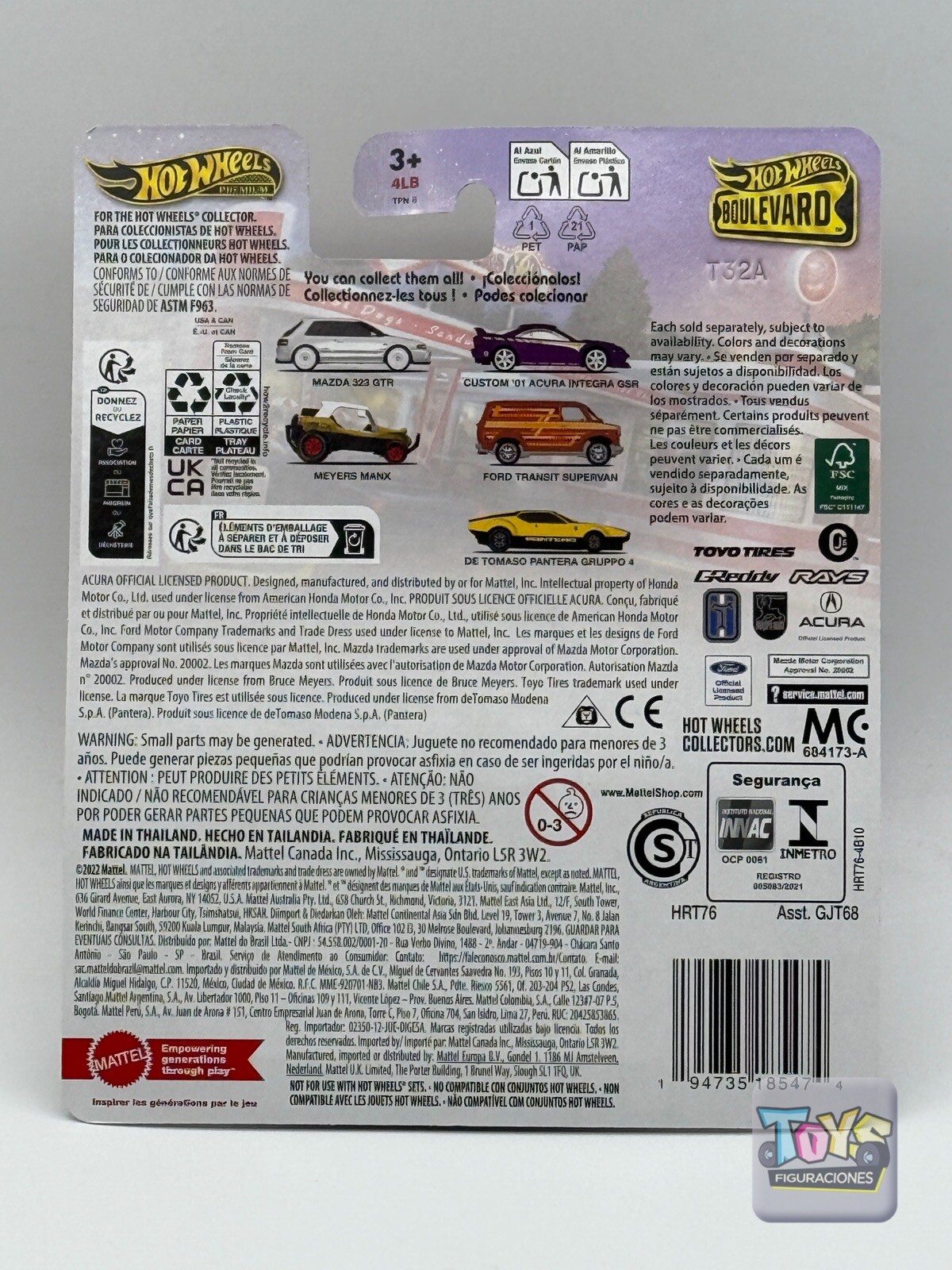 2024 Hot Wheels Boulevard #109 FORD TRANSIT SUPERVAN Premium Diecast NEW