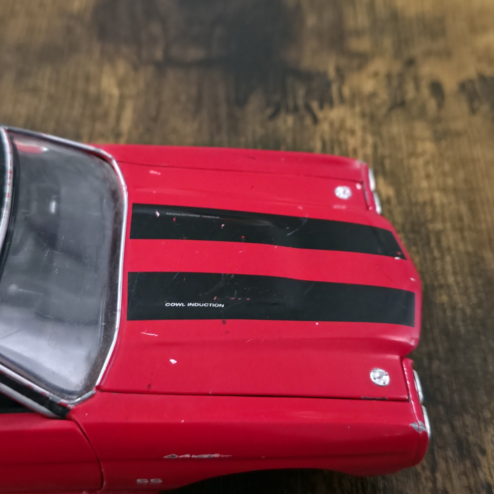 Crown Premiums 1970 Chevelle SS 454 Red/Black 1:24 Diecast Bank GM – Read Descri