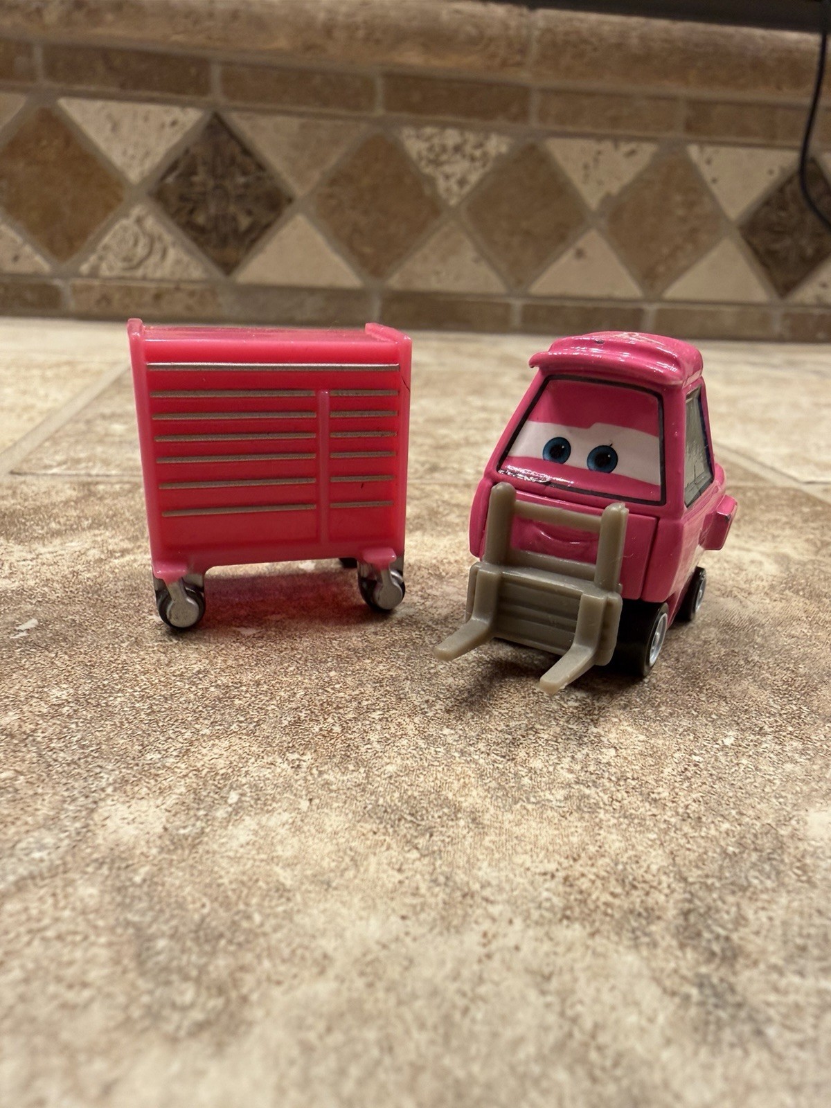 Disney Pixar Cars Tank Coat Pitty Pit Crew Team