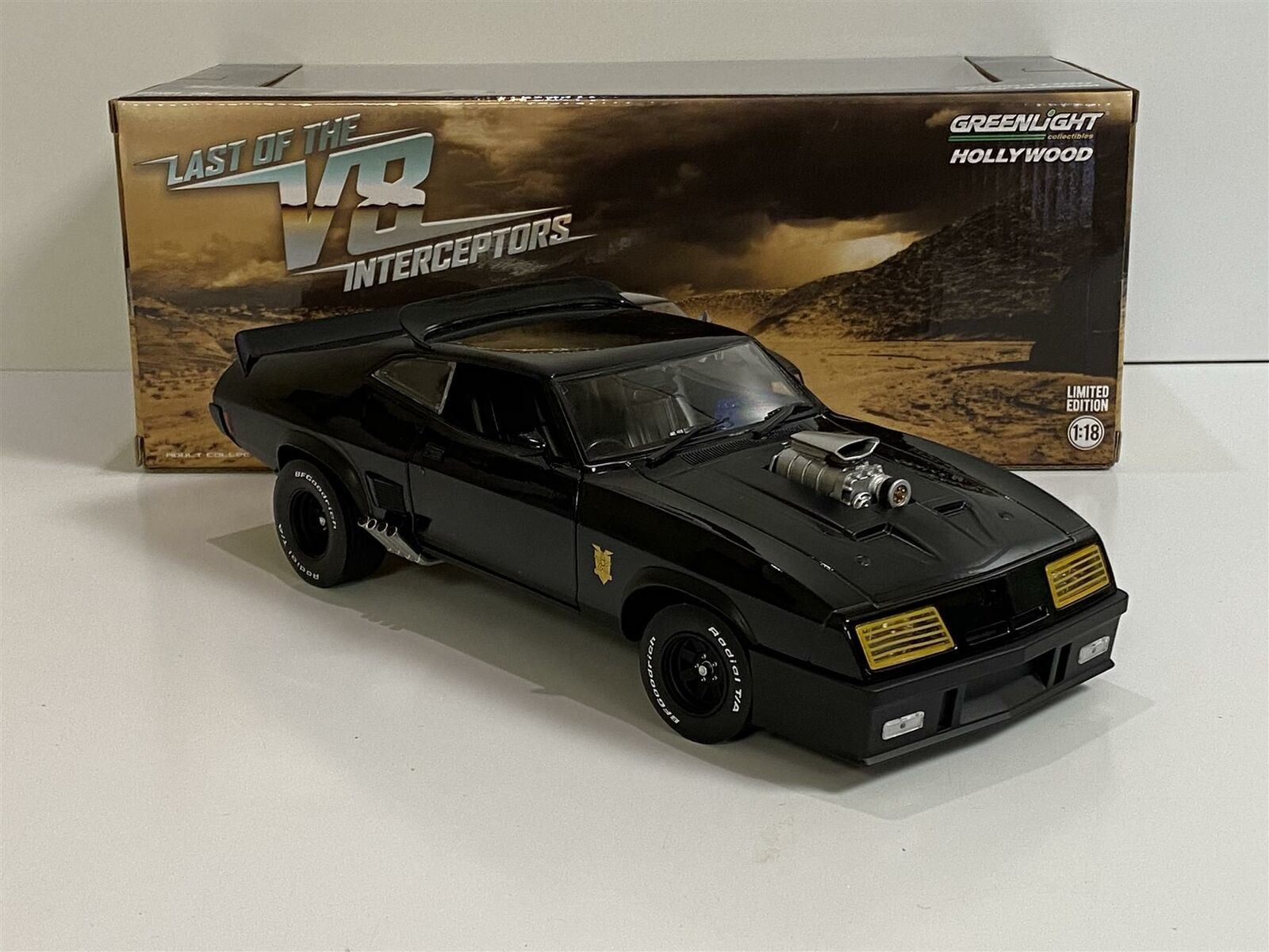 1973 Ford Falcon XB Mad Max Interceptor in 1:18 Scale by Greenlight