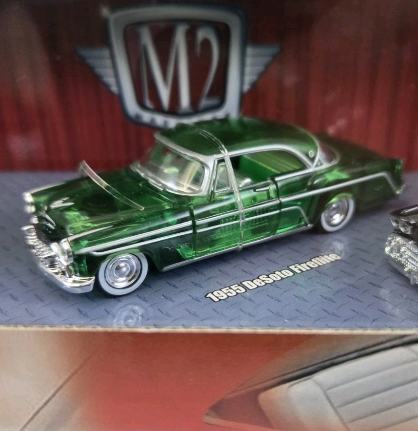 M2 Machines Auto Stretch Rodz 3 Car Set 1/64 1932 Ford Roadster 1953 Impala