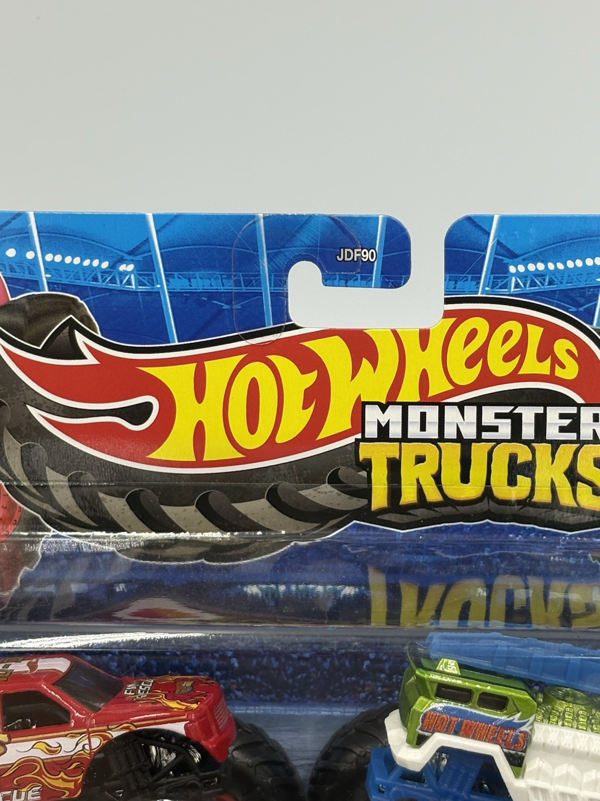 Hot Wheels Monster Trucks Hot Wheel Fire Rescue vs HW 5 Alarm Demolition Doubles
