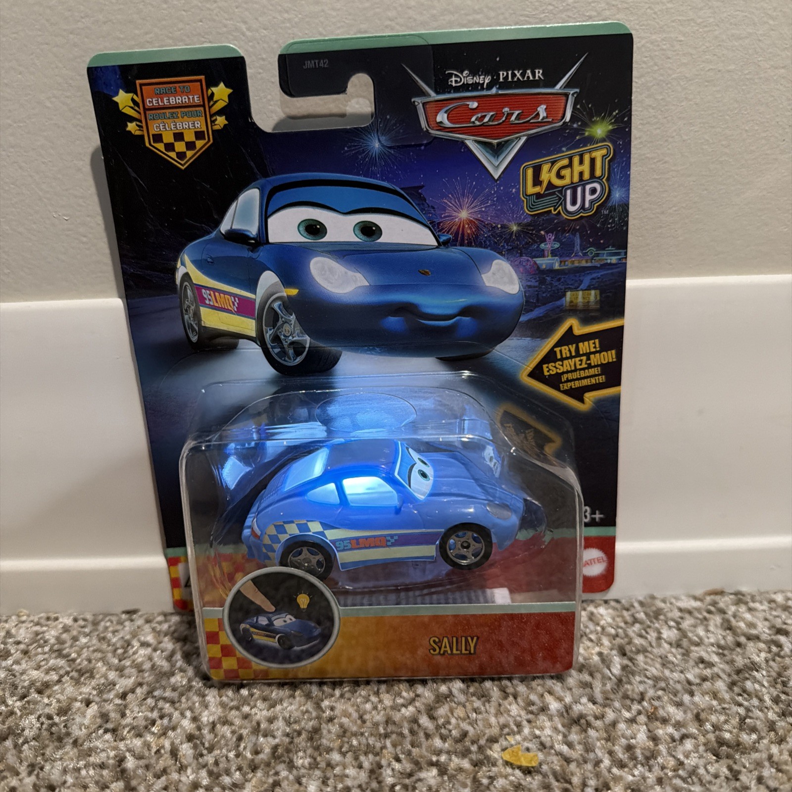 2026 Disney Pixar Cars Light-Up Complete Set of 6 McQueen, Mater, Sally And More