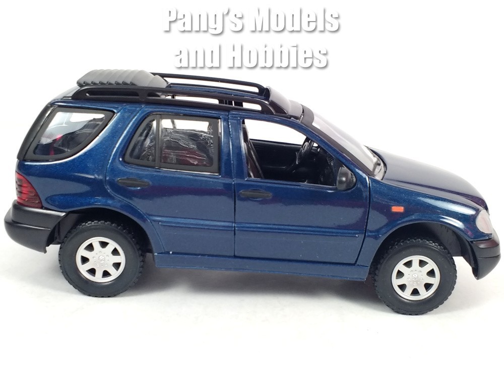1997 Mercedes-Benz M Class ML-430 W163 1/24 Scale Diecast Model – BLUE