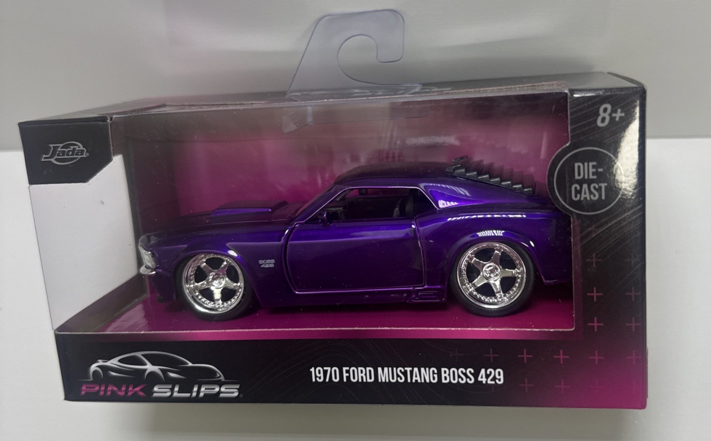 2025 Jada Pink Slips Series – 1970 FORD MUSTANG BOSS 429 Fastback – 1:32 VHTF