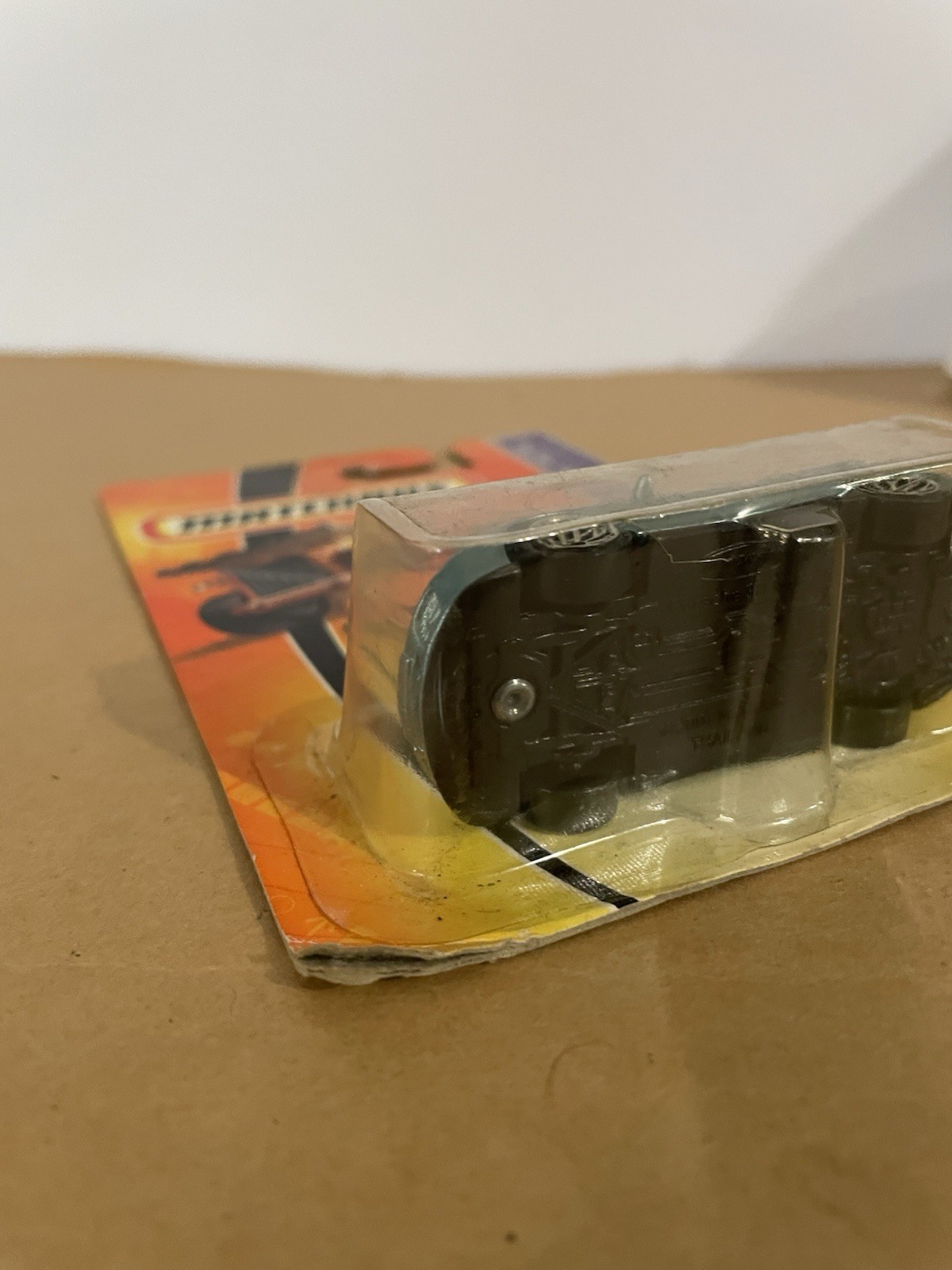 Matchbox Porsche 911 Turbo Light Blue 2007 MBX Metal BAD CARD