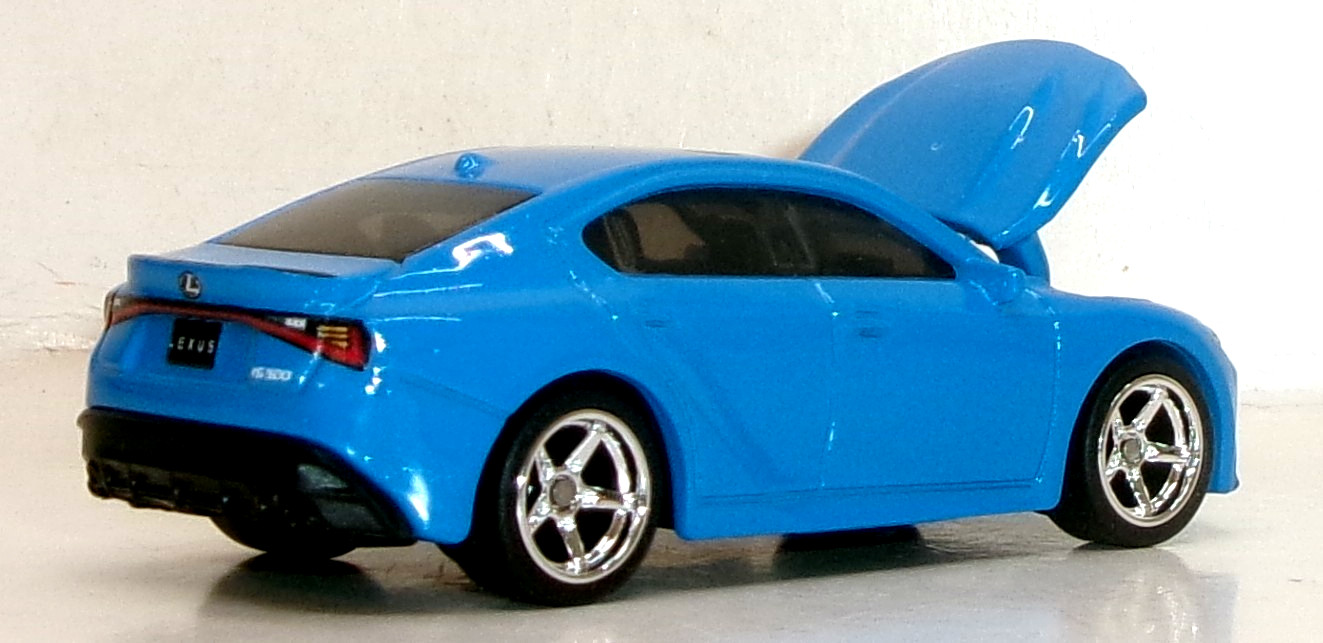 LOOSE 2026 MATCHBOX MOVING PARTS BLUE 2024 LEXUS IS 500 WHEEL SWAP REAL RIDERS