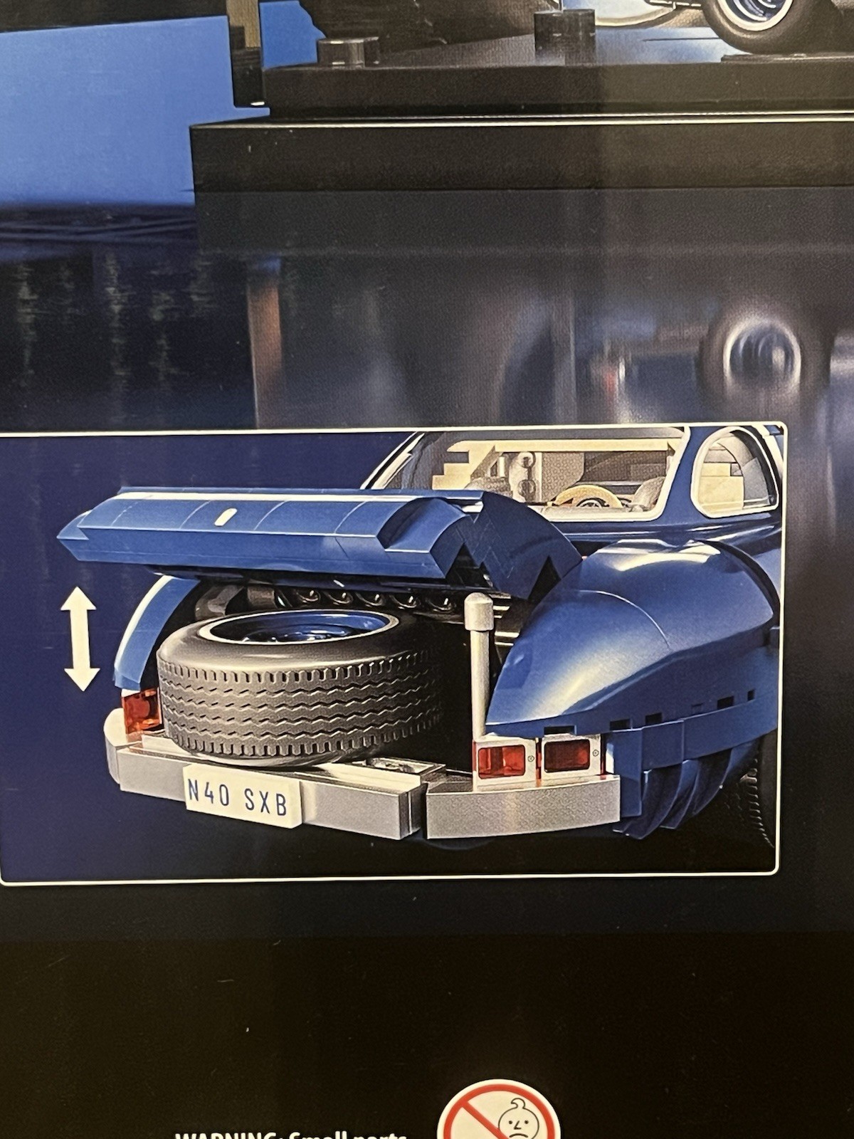 Mattel Brick Shop Hot Wheels Premium Series Building Set Mercedes-Benz 300 SL