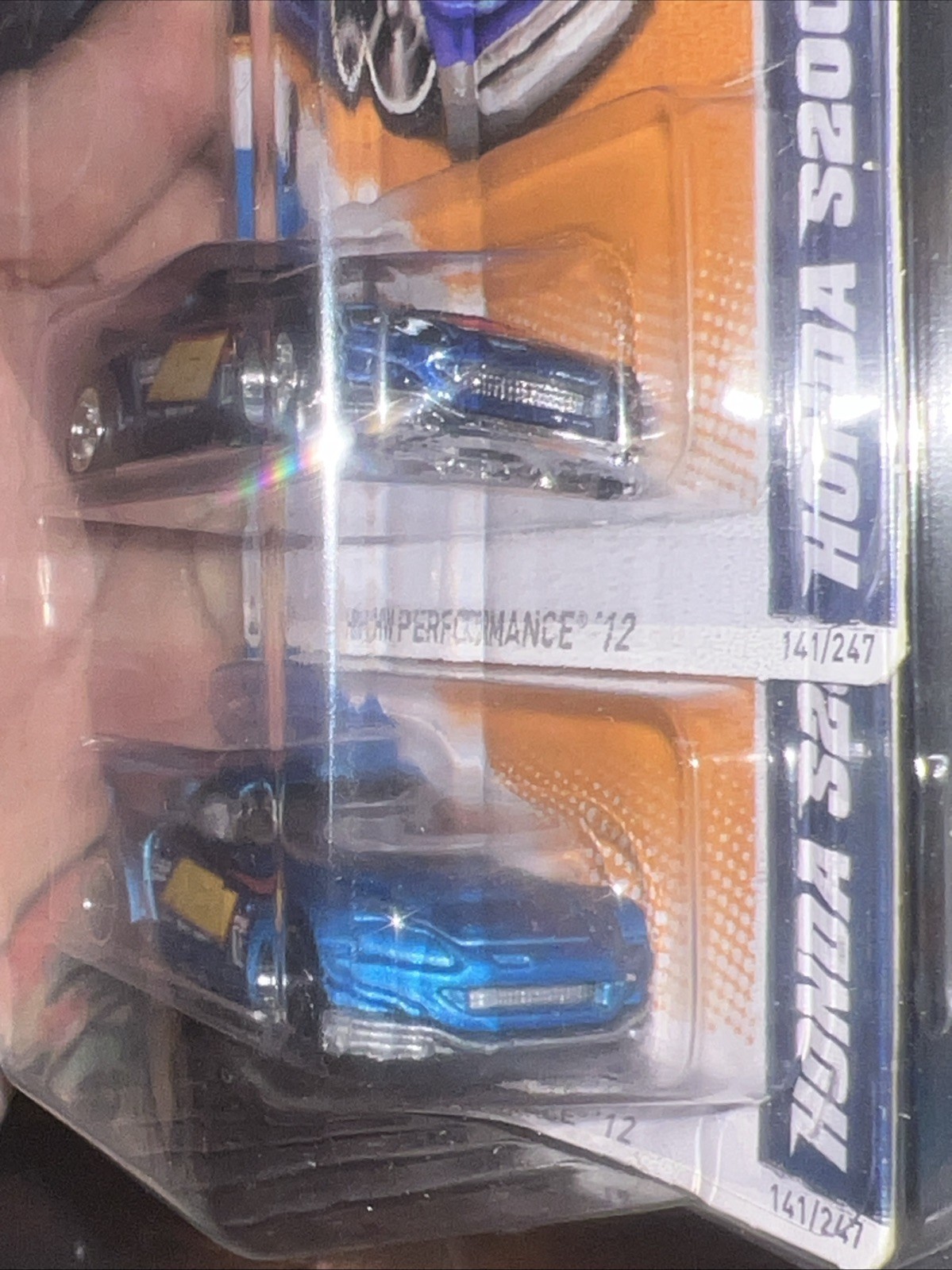Hot Wheels Honda S2000 141/247 – Super Treasure Hunt – 2012 w/Protector And Main