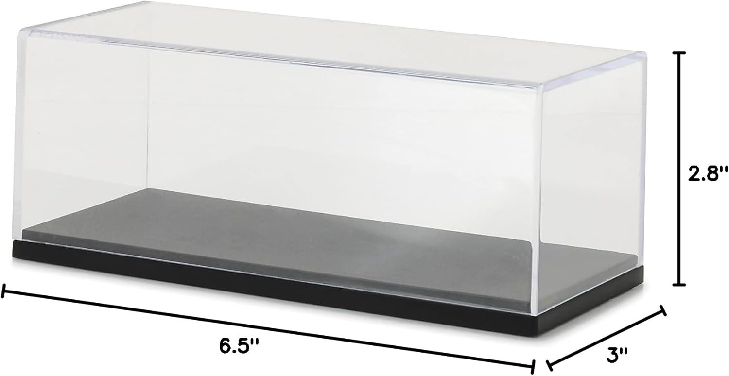 Clear Acrylic Display Case for 1:43 Die-Cast Vehicles – Tabletop Mount