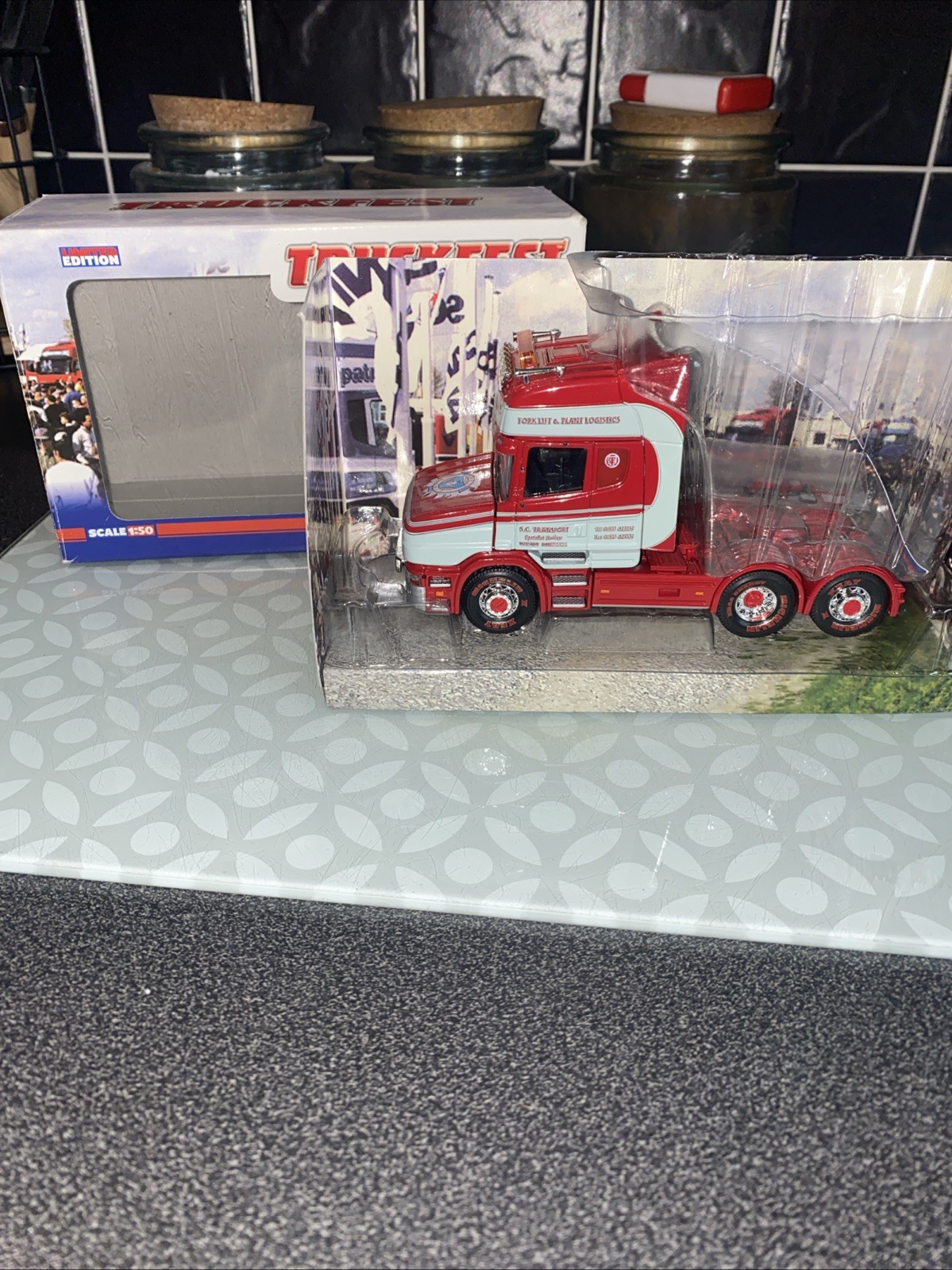 Corgi – Scania T Cab Tractor Unit – S.C.Transport – CC12938 – 1:50 – Mint