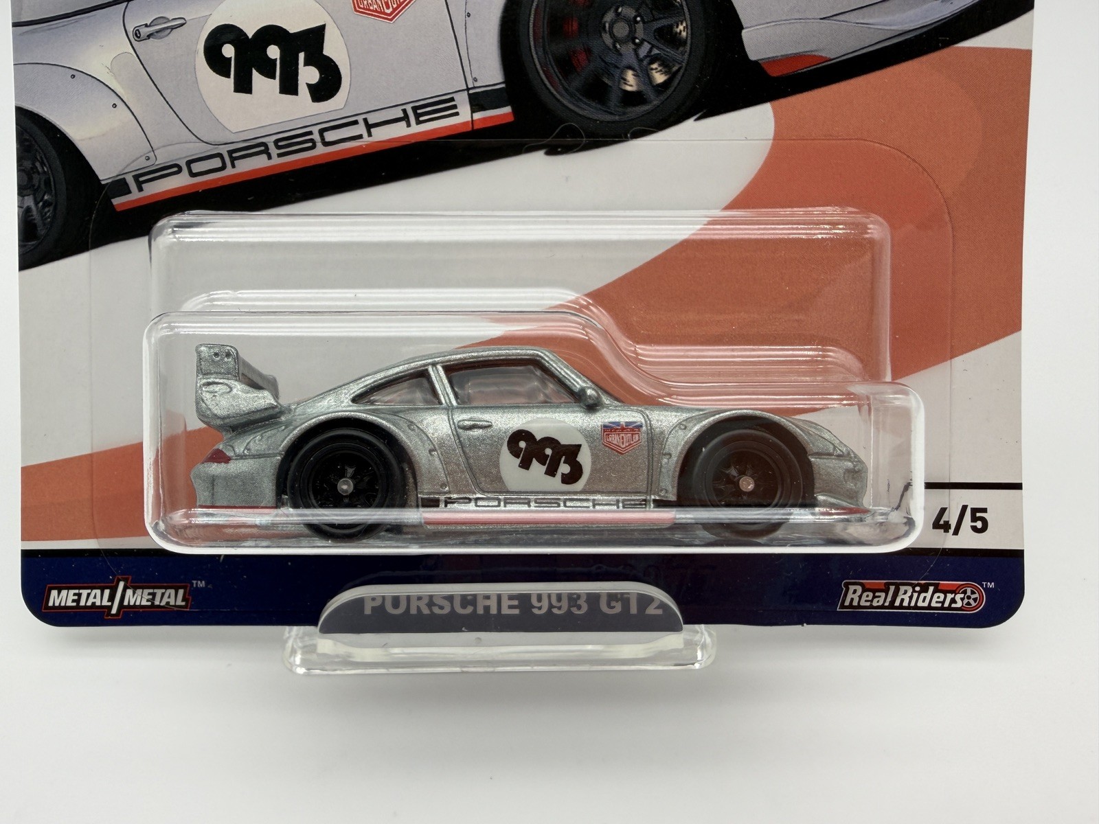 Hot Wheels Euro Speed PORSCHE 993 GT2 Real Riders Magnus Walker Urban Outlaw New