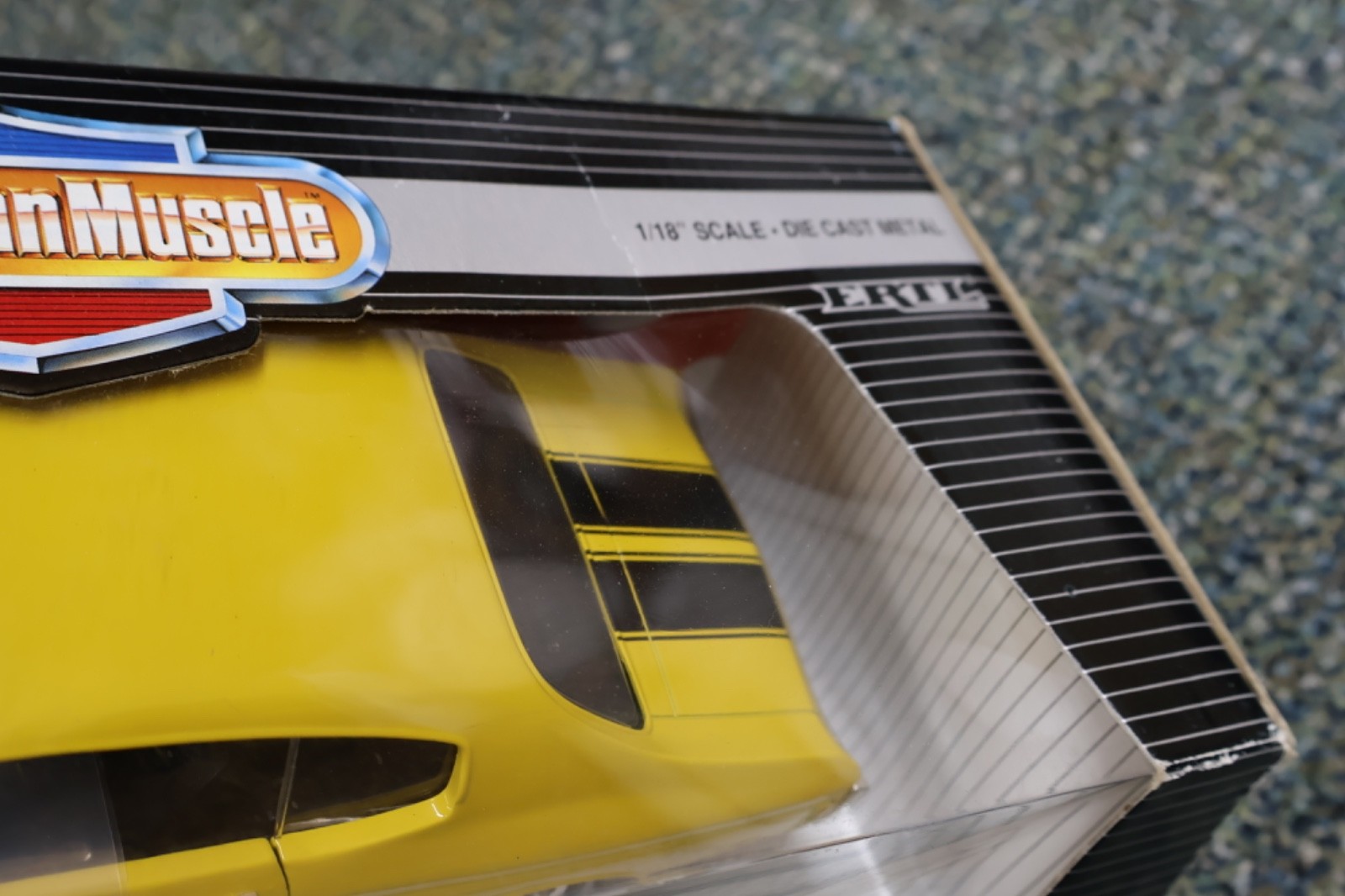 1/18 ERTL American Muscle 1970 Chevy Chevelle SS 454 LS6 in Yellow