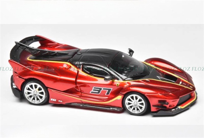 Little Toys Ferrari FXX-K EVO Supercar LTD 699PCS Metallic Red #37 1:64 Model