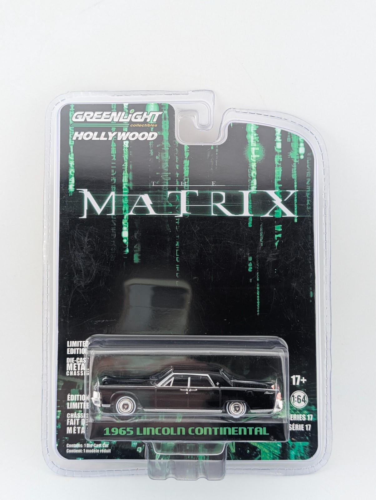 GreenLight Hollywood The Matrix 1965 Lincoln Continental 1:64 Series 17