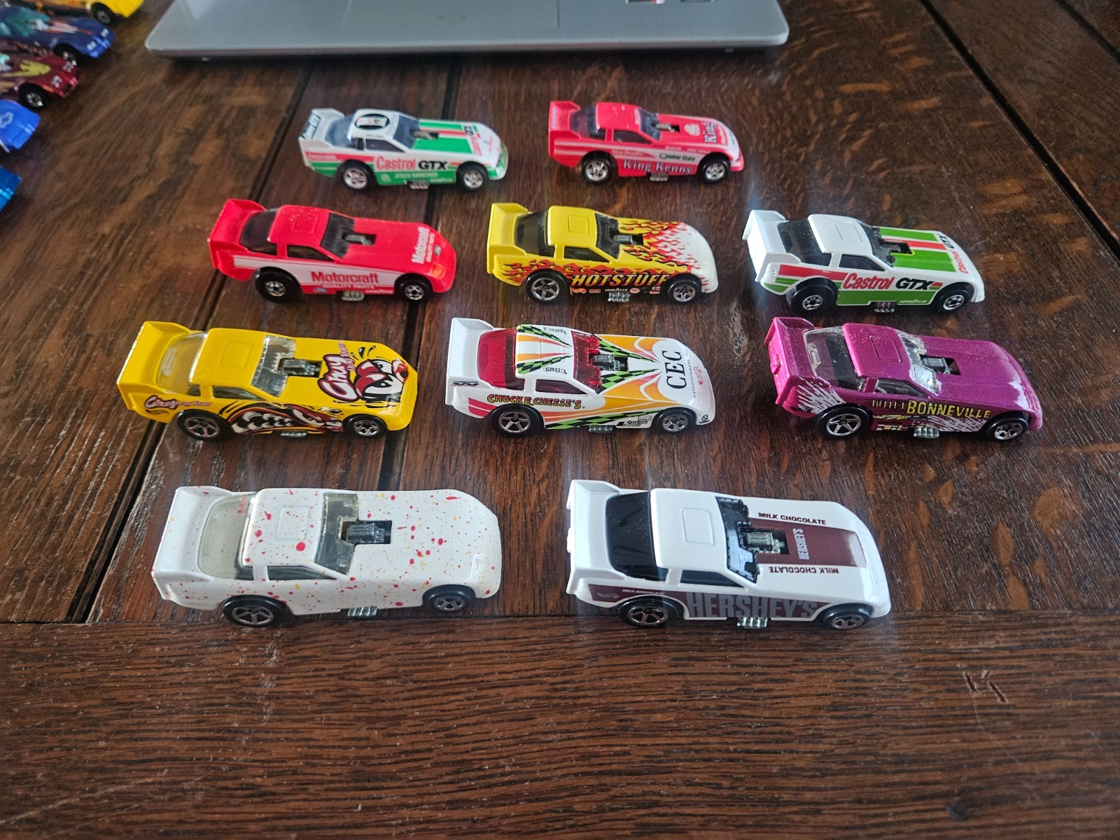 Hot Wheels Funny Car Dragster Lot A (10) Loose Cars