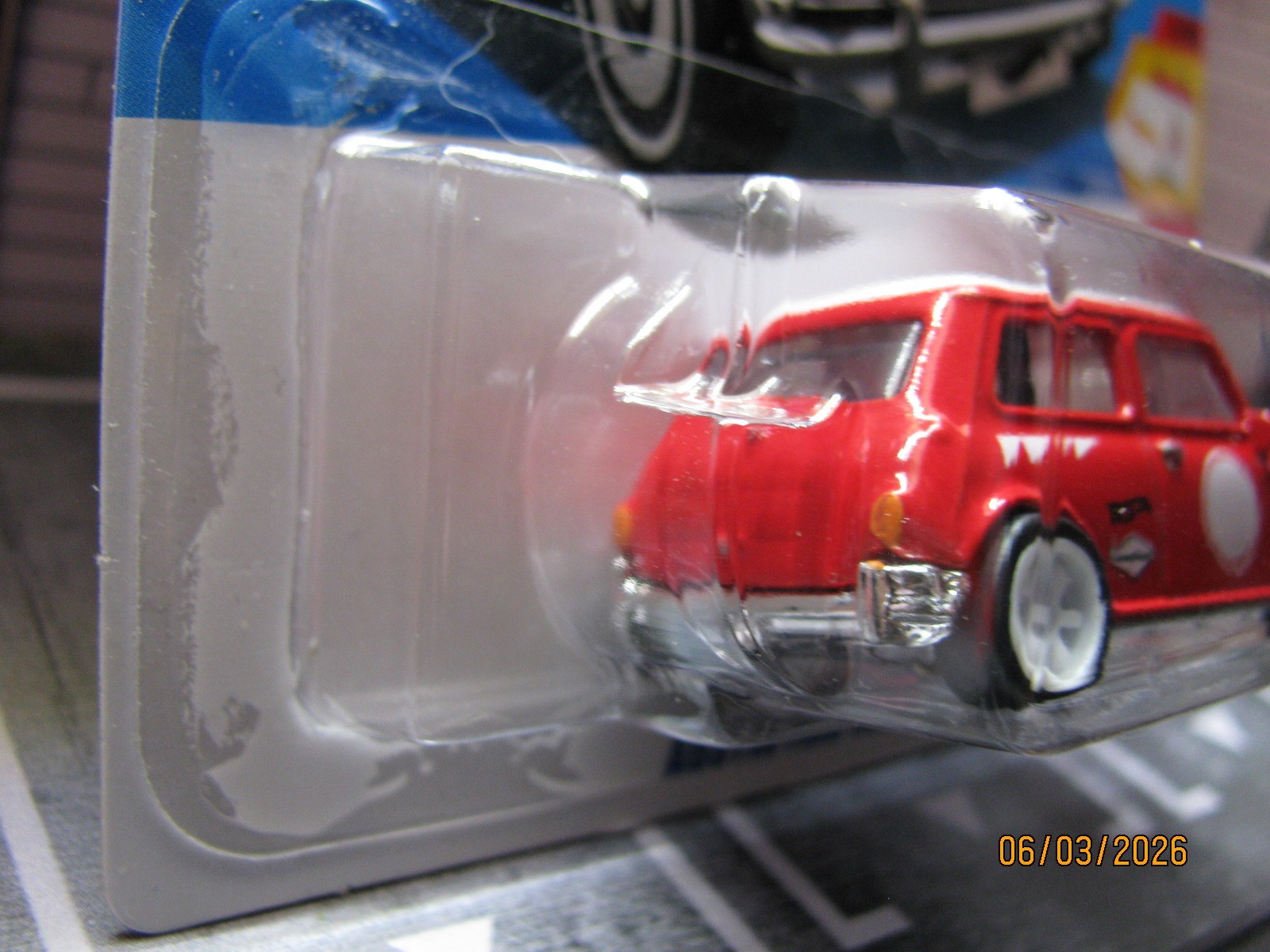 2026 Hot Wheels Red Austin Mini Cooper S, w/Real Riders Wheel Swap