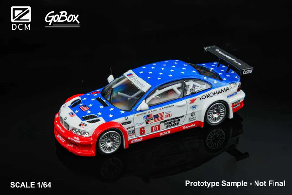 DCM X GOBOX 1:64 BMW M3 GTR E46 Flag Yokohama #6