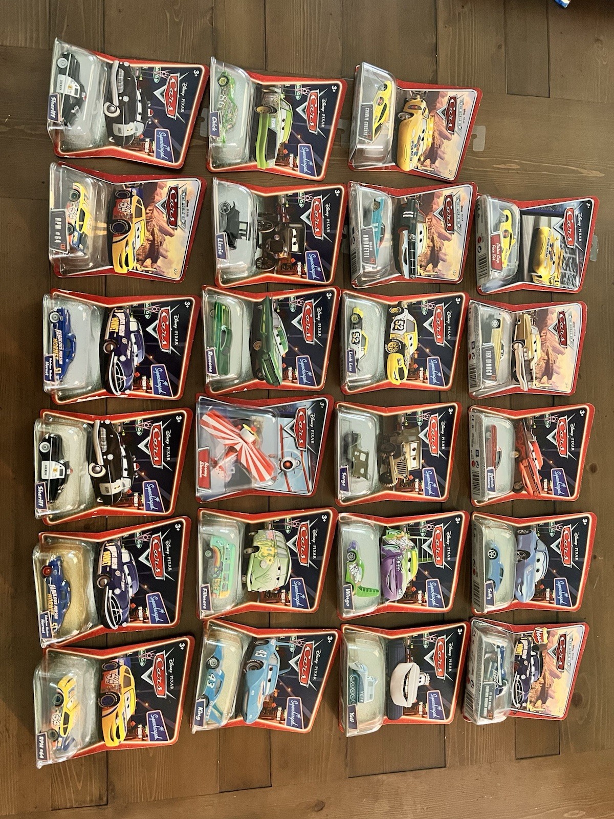 Disney Pixar Cars lot of 23 unopened from 2006 & 2007