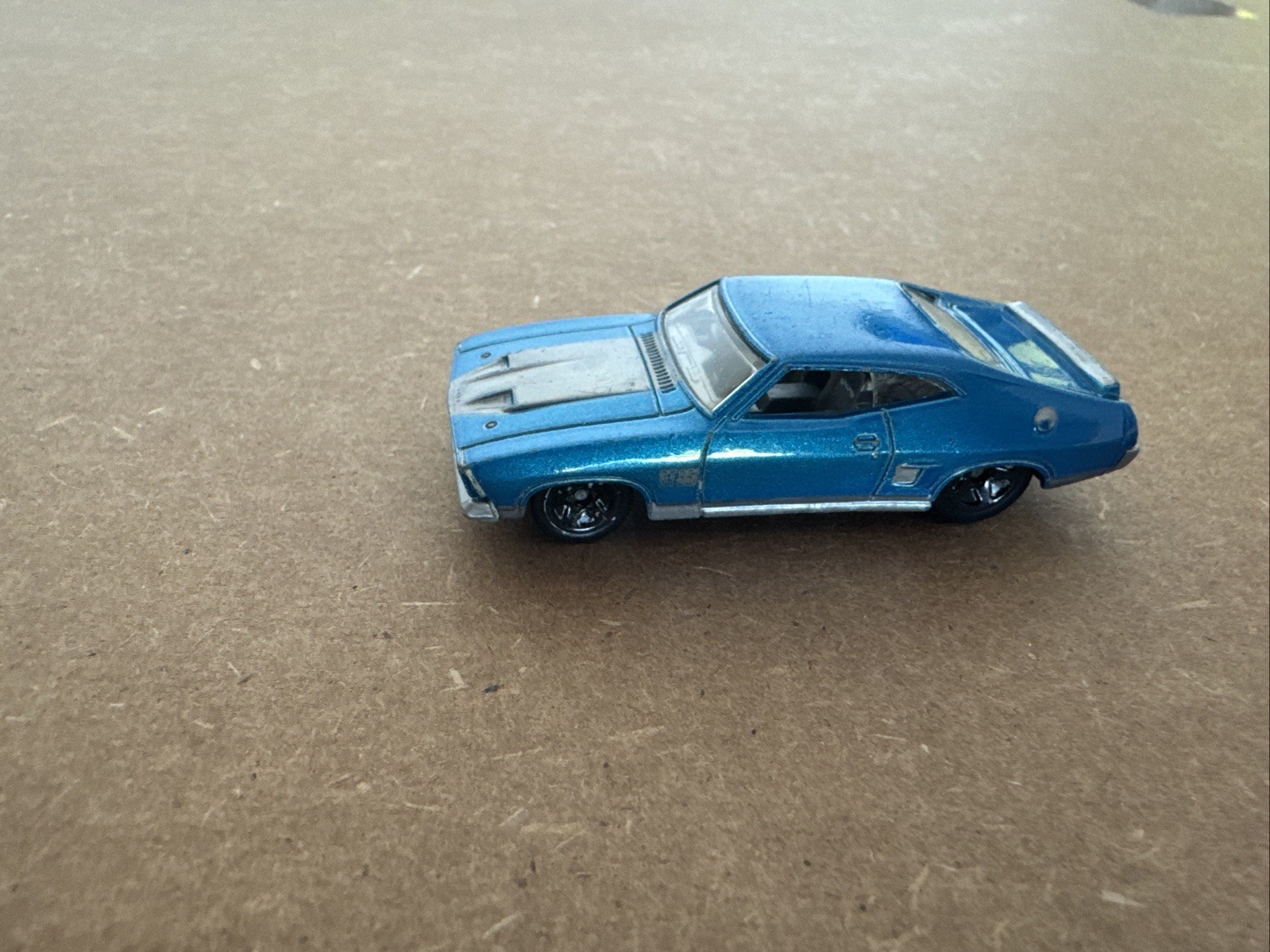2010 Hot Wheels All Stars 1973 ’73 Ford Falcon XB Blue 125 Die Cast 1:64